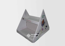 2 Sided Cosmetics Corrugated Packaging Display Boxes