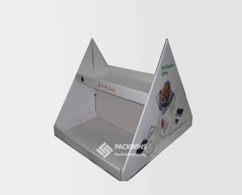 2 Sided Cosmetics Corrugated Packaging Display Boxes