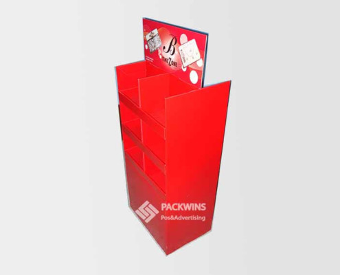 2-sided point of purchase displays pop stand