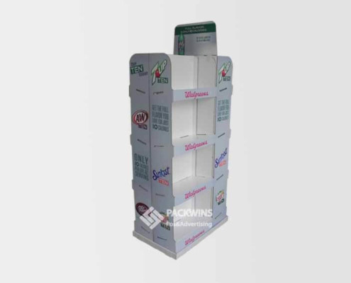 7-UP Drinks Point Of Sale Packaging Custom Pos Displays
