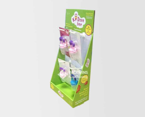 Baby Bottle Nipples Cardboard Table Top Shipper Display Box