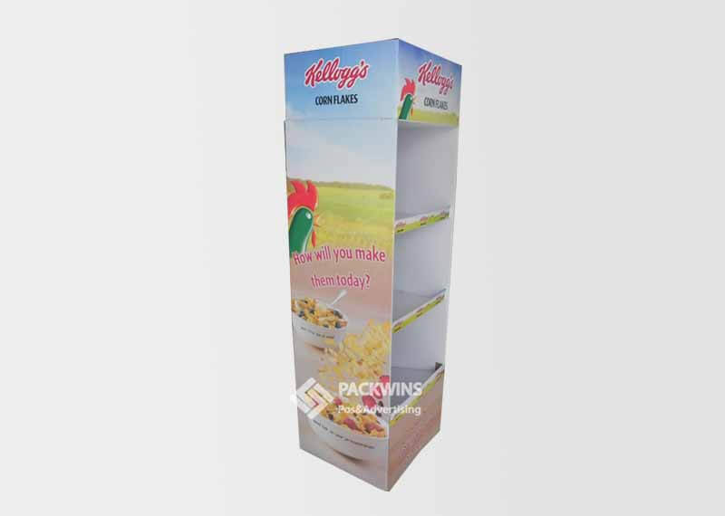 Carton Paper Power Wing Clips End Cap Displays