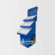 Collapsible Tiered Cardboard Point Of Sale Display Units