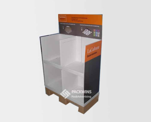 Corrugated Cardboard Manufacturers Half Pallet Display