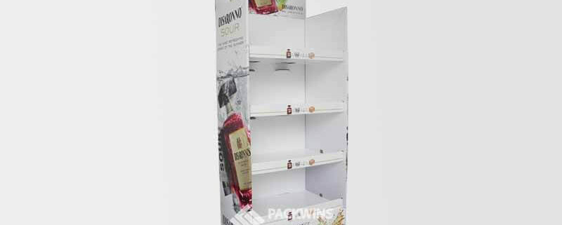 Corrugated Cardboard Promotions Display Shipper for Wine