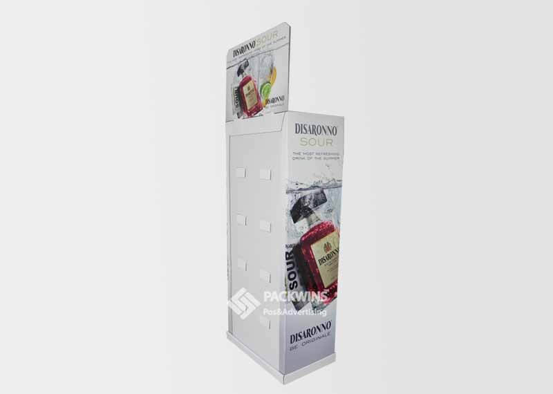 Corrugated Cardboard Promotions Display Shipper for Wine