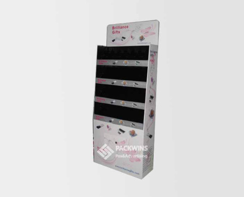 Custom Cosmetics Cardboard Product Displays Cases