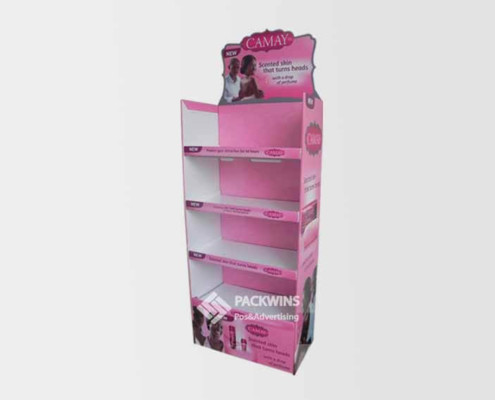 Hair Care Advertising Pop Display Of Products