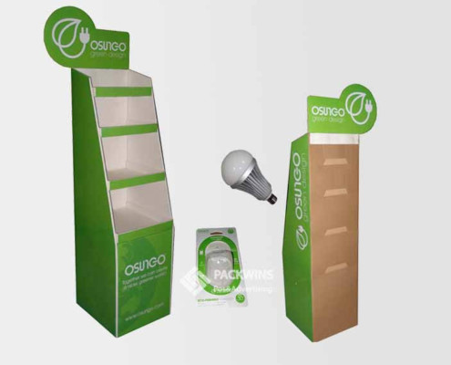 Inspiration LED Shop Pop Cardboard Display Case Companies