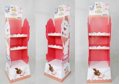 Kinder Point of Purchase Display Corrugated Carton Design