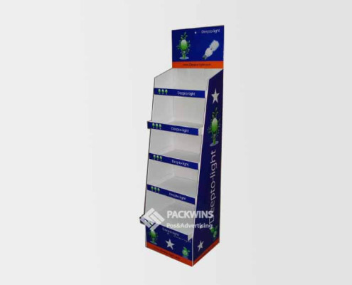 Lamps Point Of Purchase Advertising Retail Display Shelving