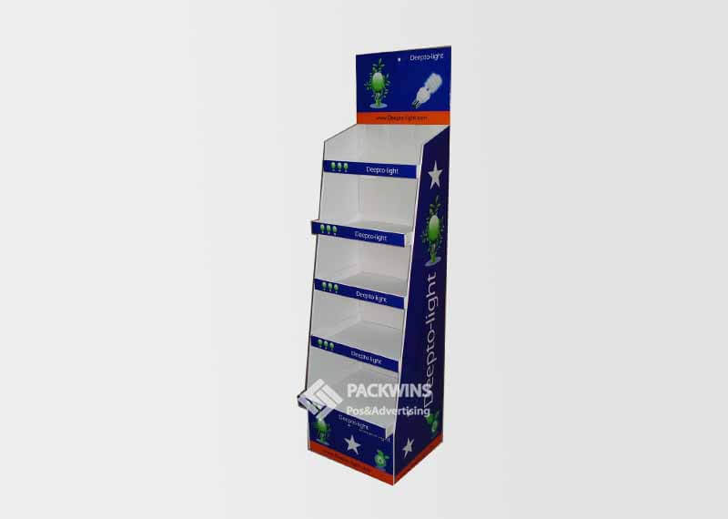 Lamps Point Of Purchase Advertising Retail Display Shelving