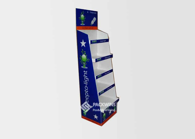 Lamps Point Of Purchase Advertising Retail Display Shelving