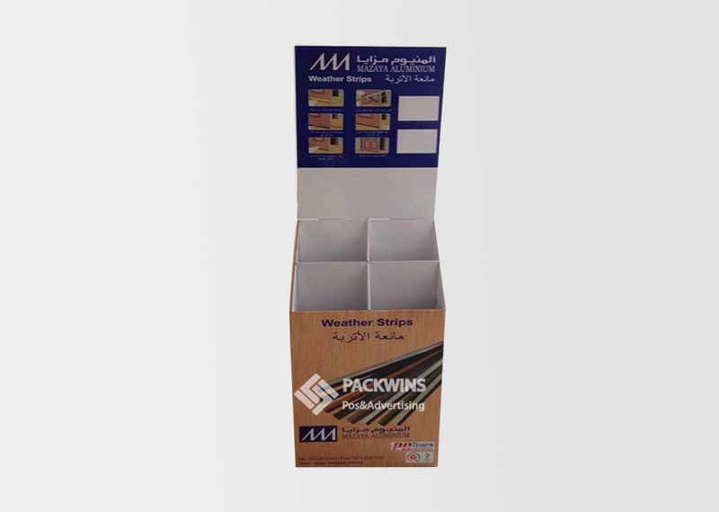 Magazine-Corrugated-Paper-Packaging-Dump-Bins-Display-Stand