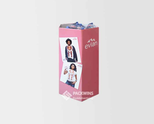 Napkins all pop displays corrugated cardboard dump bins for retail