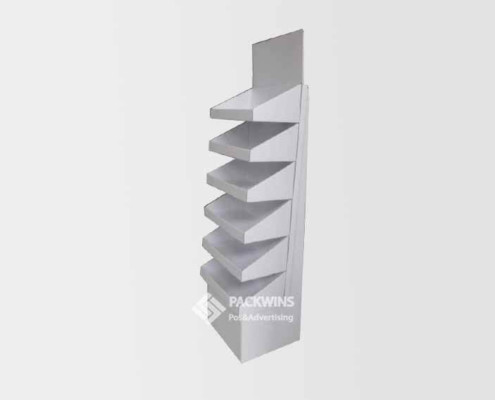 POSM Marketing White Shelving Walmart Design Stand
