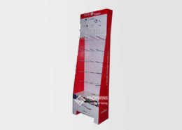 Power Bank Retail Hanging Store Cardboard Display Cases