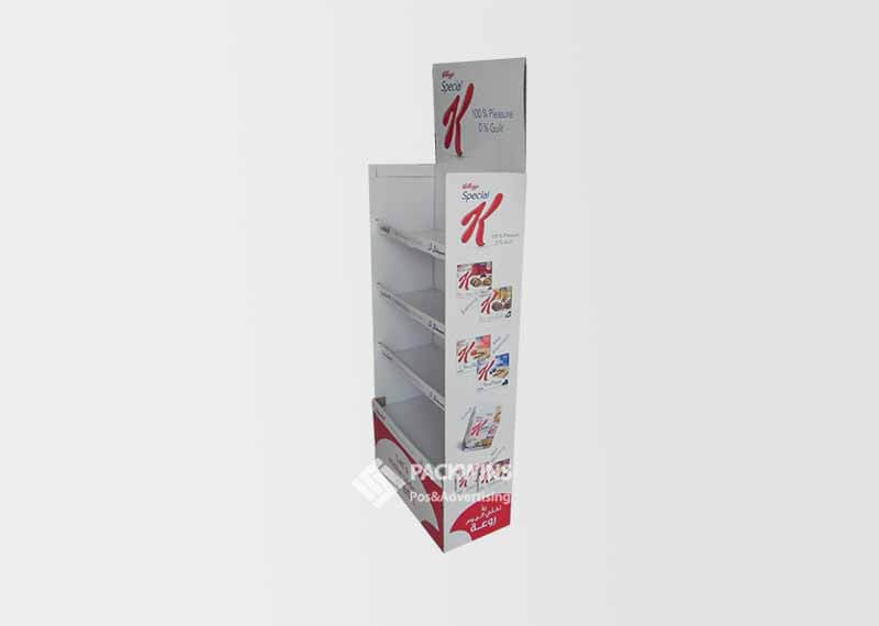 cardboard floor display stands