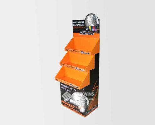 cardboard floor display stands