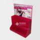 Wristbands Corrugated Cardboard Table Top Display Stands