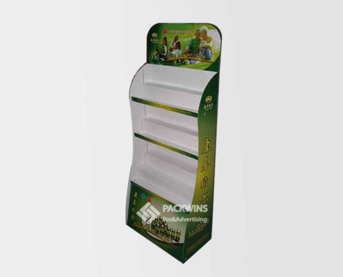 cardboard floor display stands