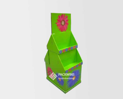 cardboard floor display stands