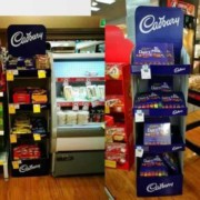 Cadbury chocolate FSDU Display