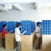 Solid Packing Cardboard Display