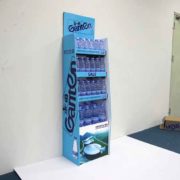 1 Second Setup Bottle POP Displays Corrugated Cardboard Display