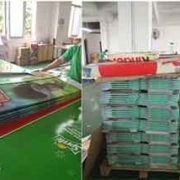 Dream Works Tesco Solid Packing Shipper FSDU Trolley Bag Cardboard Displays