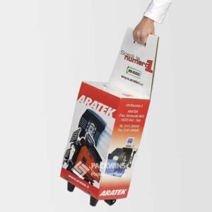 edit+xClone Element Biometrics Solution Company Paper Display Clever Folding Trolley