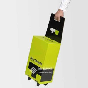 edit+xClone Element Branded Fresh Foods Corrugated Cardboard Full Color Printing Wheelbox