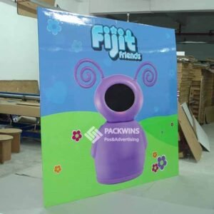 Fijit Friends Camera Sales Promotions Stand In Cardboard Cutouts