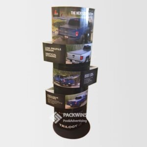 Car Covers Sign Totem Solutions Corrugated Flash Display