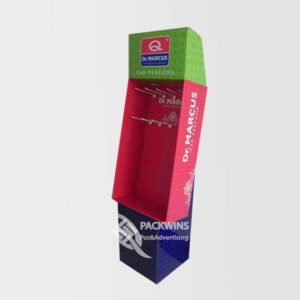 Car Perfume Posm Marketing Corrugated Exhibition And Display