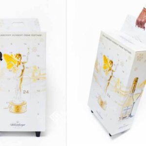 Cardboard Display Box Cardboard Trolley for Wines