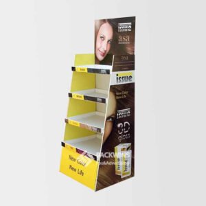Hair Care Cardboard Ready To Retail Merchandising And Display