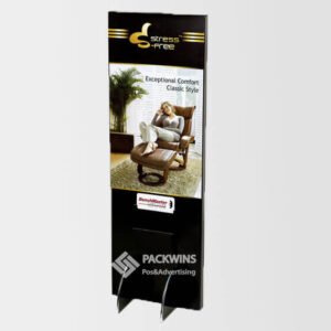 Chair Advertising Retail Point Of Purchase Display Standee Design