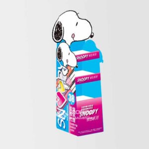 Cometics Corrugated Promotion Stand Racks For Shop Displays