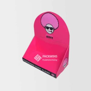 Cupcake Full Printing Countertop Shop Display Boxes