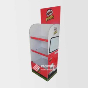 In Store Pop Purchase Displays for Pringles Snacks