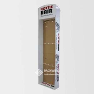 Grocery Store End Cap Sidekick Powerwing Display for Hair Extension