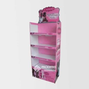Hair Care Advertising Corrugated Pop Display Of Products