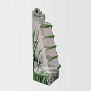 LED Collapsible Retail Display Design Cardboard Display Units