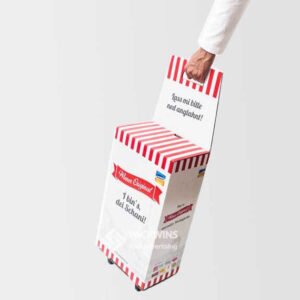 edit+xClone Element POS Marketing Carton Paper Pop Marketing Trolleys For The Trade