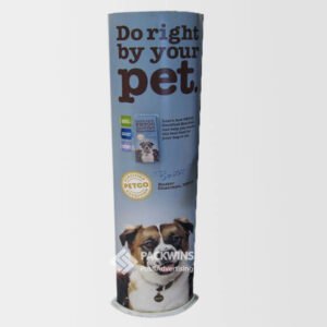 Pet Food Totem Pos Marketing Pop Up Cardboard Display