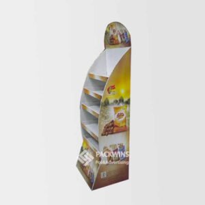 Pos Free Standing Display Units Pop Display Case for Potato Chips
