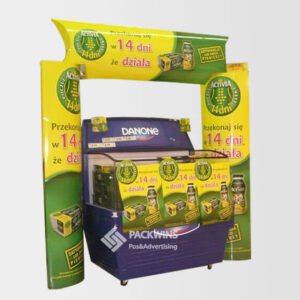 Pos Marketing Totem Banner Design Cardboard Display