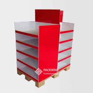 Pos Pop Corrugated Paper Displays Pallet Paper Merchandise