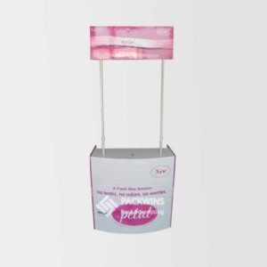 Promotional Table Display Stand for Sanitary Napkins